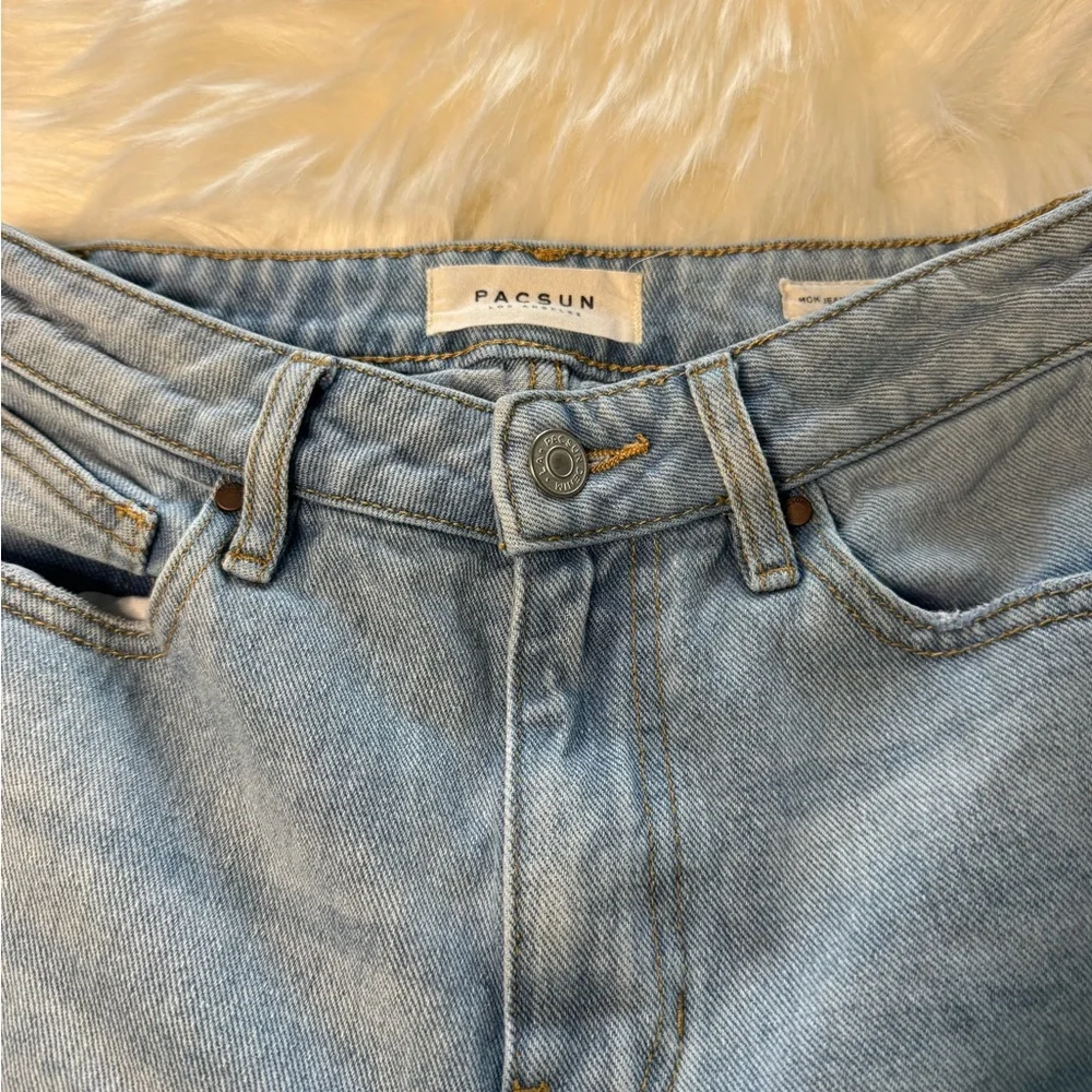 PacSun Mom Jeans Classic Denim - Picture 3 of 4